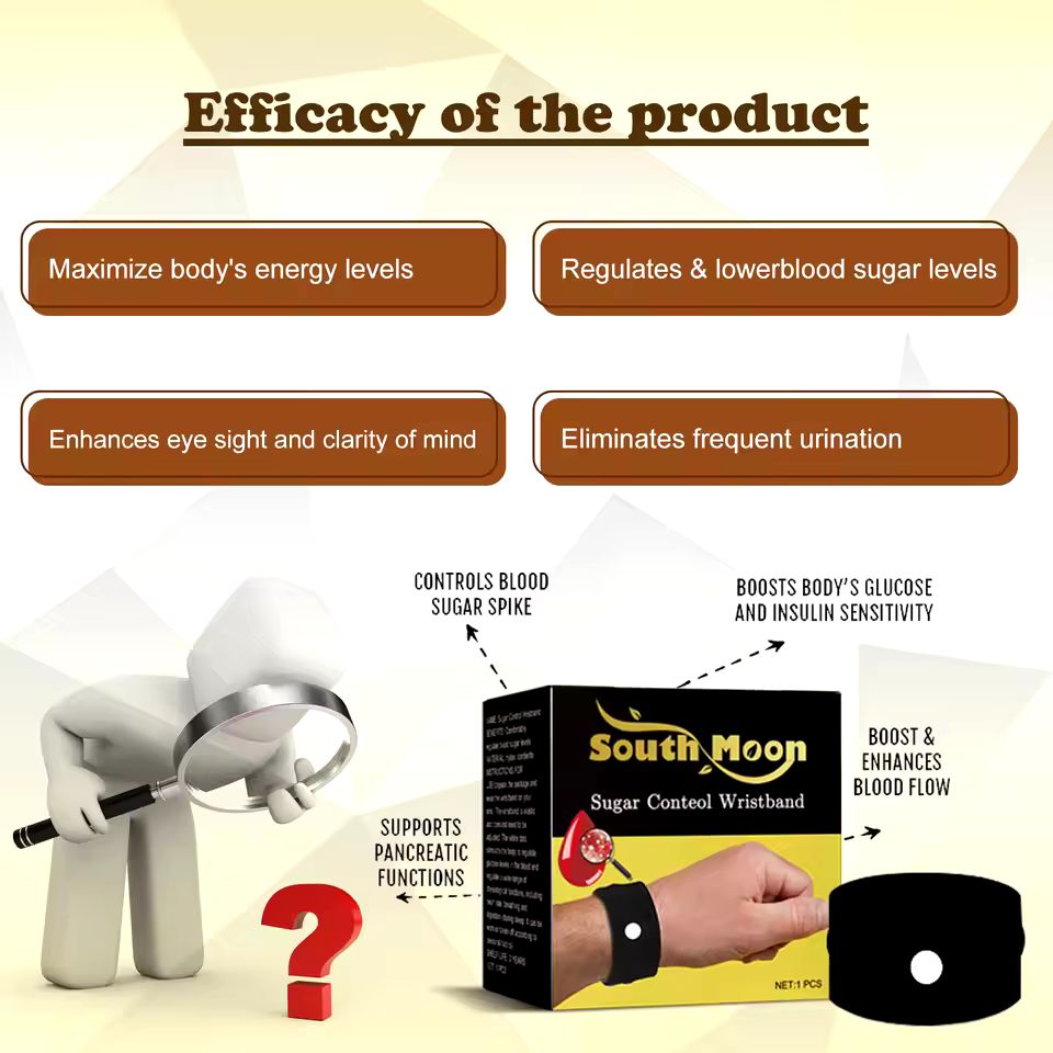 South Moon Sugar Control Wireless Wristband – Naturally Regulate Your Wellness (Buy 1 Get 1 Free) - Image 7